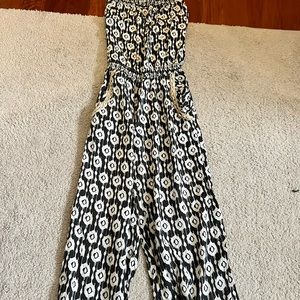 Skemo silky jumpsuit with seashells